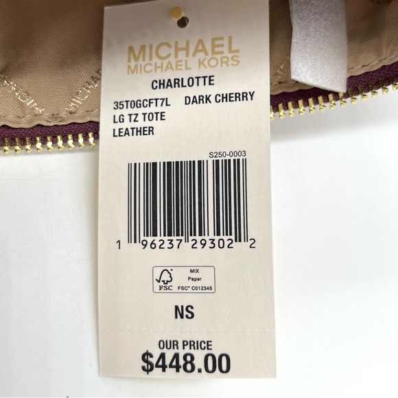 Michael Kors Large Charlotte Tote Bag - Picture 8 of 8